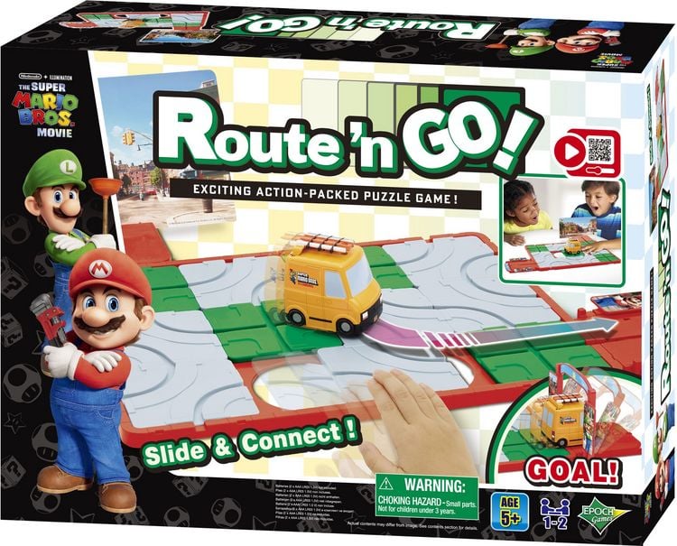 Produktbild: EPOCH Games 7465 - The Super Mario Bros. Movie Route n Go