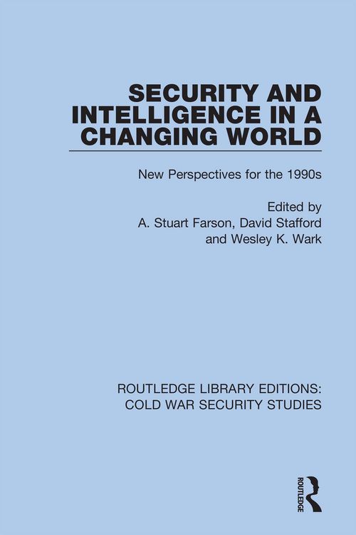 Produktbild: Security and Intelligence in a Changing World