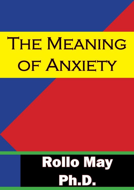 Produktbild: Meaning Of Anxiety