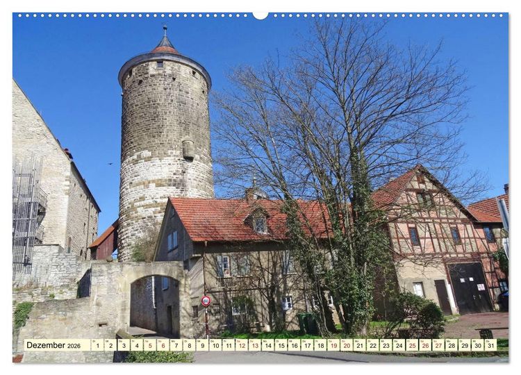Produktbild: Unterwegs im Schwaben-Land (Wandkalender 2026 DIN A2 quer), CALVENDO Monatskalender