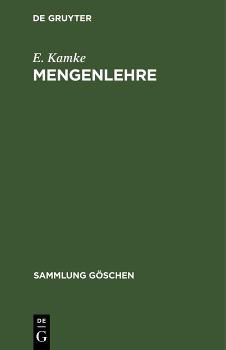 Produktbild: Mengenlehre
