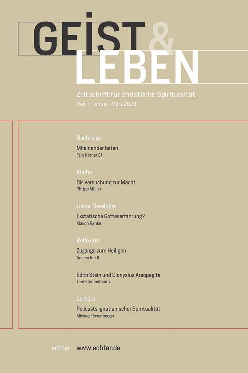 Produktbild: Geist & Leben 1/2023