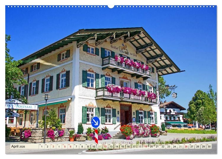 Produktbild: Kurort Bad Wiessee (Wandkalender 2026 DIN A2 quer), CALVENDO Monatskalender