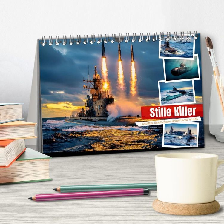 Produktbild: Stille Killer (Tischkalender 2027 DIN A5 quer), CALVENDO Monatskalender