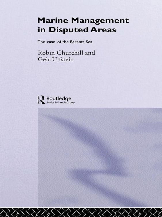 Produktbild: Marine Management in Disputed Areas