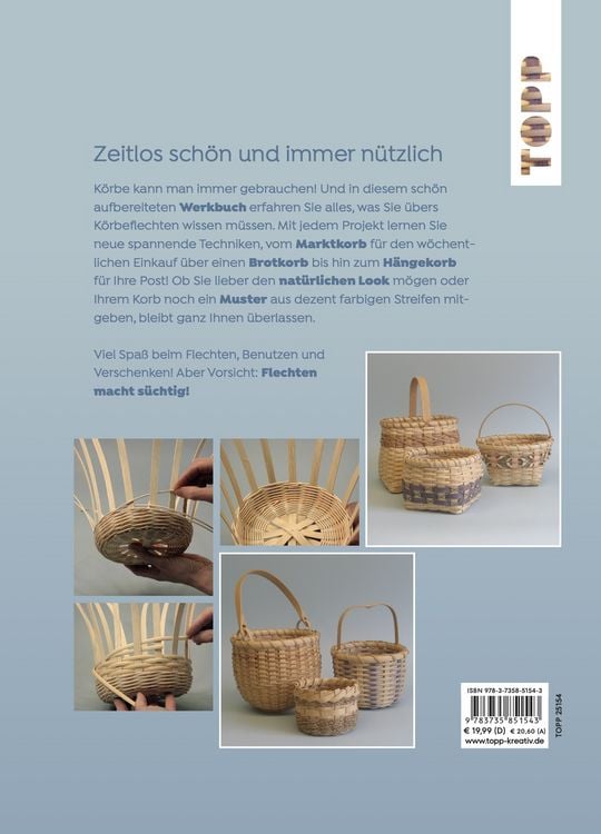 Produktbild: K&ouml;rbe flechten. Werkbuch