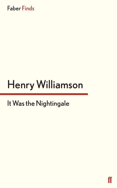Produktbild: It Was the Nightingale