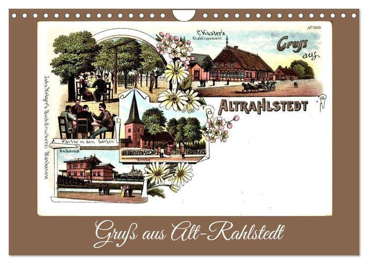 Produktbild: Gru&szlig; aus Alt-Rahlstedt (Wandkalender 2026 DIN A4 quer), CALVENDO Monatskalender