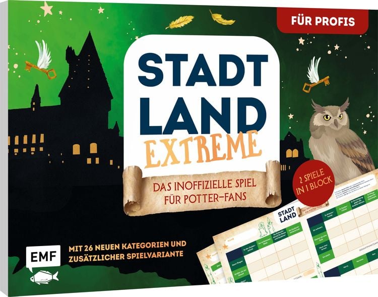 Bild vom Artikel Stadt, Land, ... Das inoffizielle Spiel für Harry Potter-Fans - Extreme vom Autor 