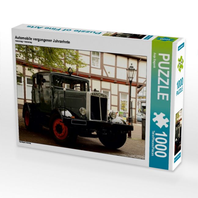 Produktbild: CALVENDO Puzzle Automobile vergangener Jahrzehnte | 1000 Teile Lege-Gr&ouml;&szlig;e 64x48cm Foto-Puzzle f&uuml;r gl&uuml;ckliche Stunden