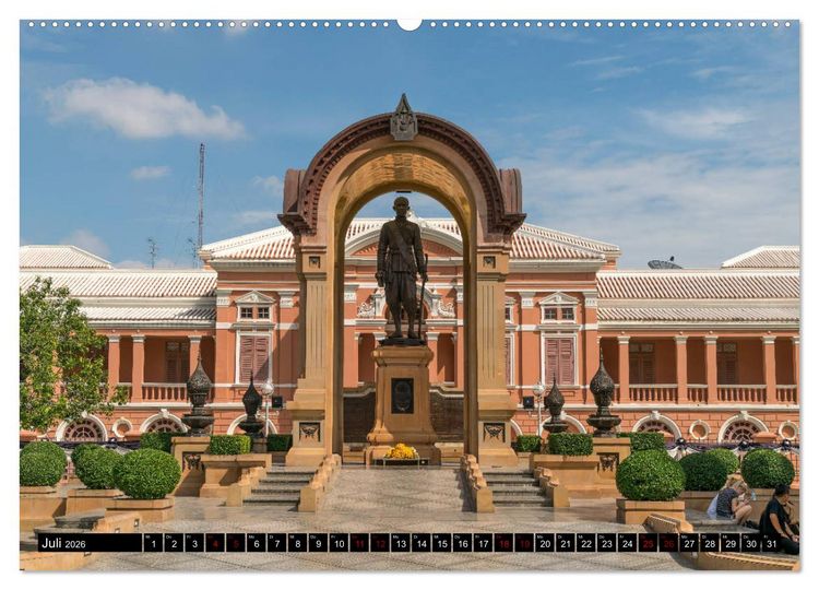 Produktbild: Bangkok - Thailand (Wandkalender 2026 DIN A2 quer), CALVENDO Monatskalender