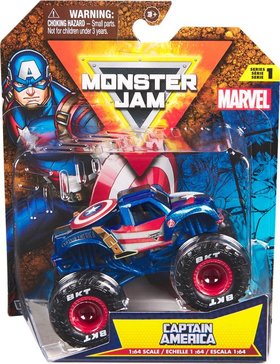 Spin Master Monster Jam Single 1 64 Marvel kaufen Spielwaren Thalia