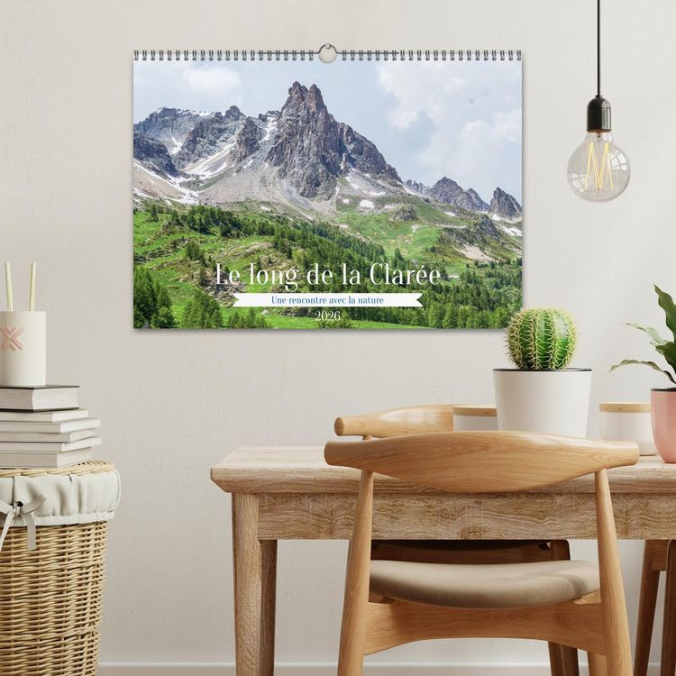 Produktbild: Le long de la Clar&eacute;e, une rencontre avec la nature (Calendrier mural 2026 DIN A3 vertical), CALVENDO calendrier mensuel