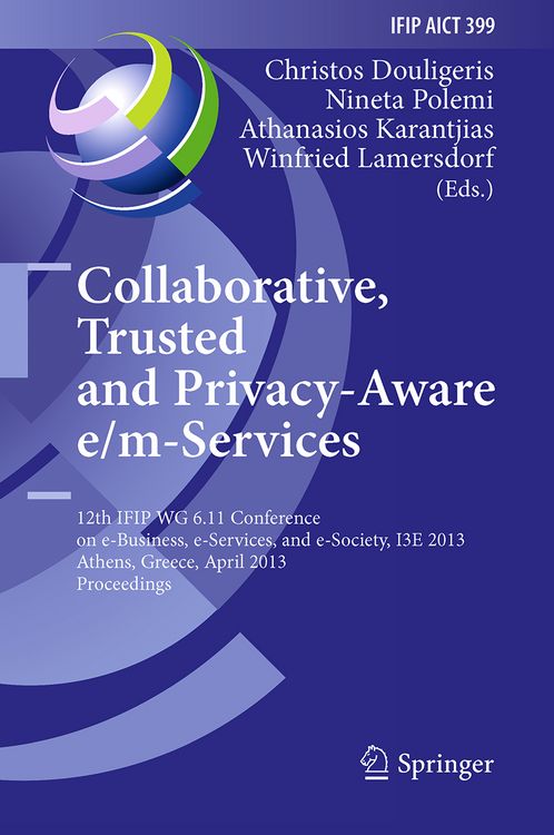 Produktbild: Collaborative, Trusted and Privacy-Aware e/m-Services