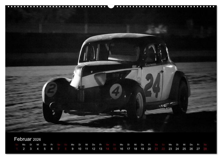 Produktbild: Dirt Track Races (Wandkalender 2026 DIN A2 quer), CALVENDO Monatskalender