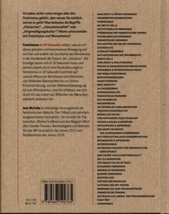 Produktbild: Feminismus in 30 Sekunden