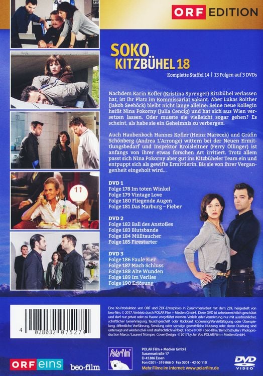 Produktbild: SOKO Kitzb&uuml;hel - Box 18 [3 DVDs]