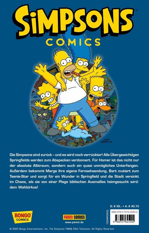 Produktbild: Die Simpsons Comics Deluxe