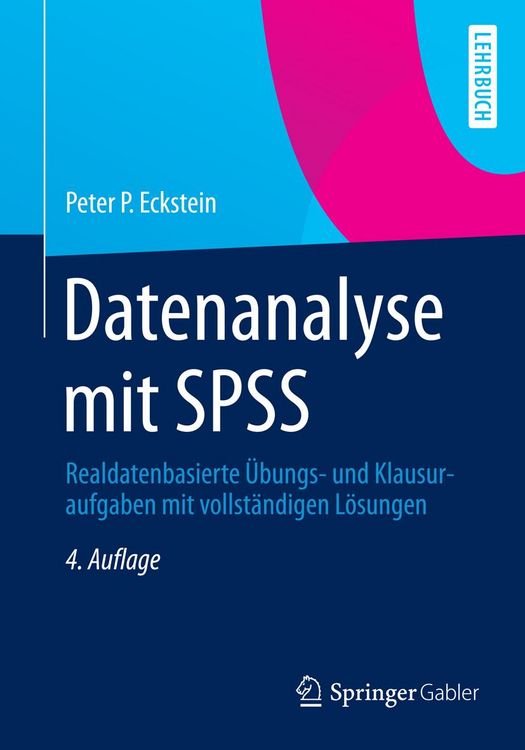 Produktbild: Datenanalyse mit SPSS