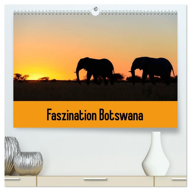Produktbild: Faszination Botswana (hochwertiger Premium Wandkalender 2026 DIN A2 quer), Kunstdruck in Hochglanz