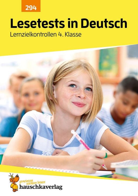 Produktbild: &Uuml;bungsheft mit Lesetests in Deutsch 4. Klasse