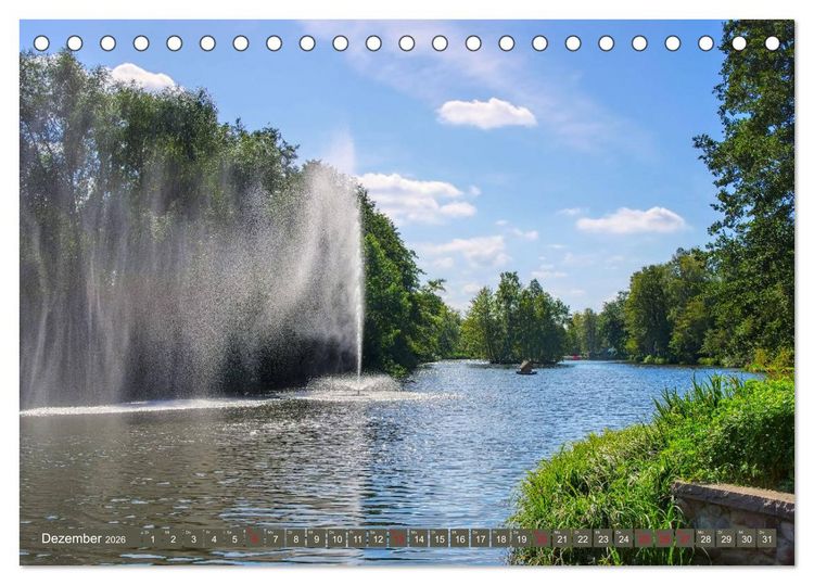 Produktbild: Bad Bodenteich - Kurort in der L&uuml;neburger Heide (Tischkalender 2026 DIN A5 quer), CALVENDO Monatskalender