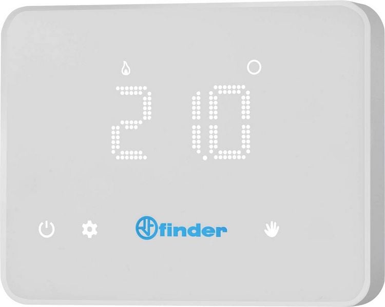 Produktbild: Finder 1C.91.9.003.0W07 1C.91.9.003.0W07 Raumthermostat Aufputz Wochenprogramm 1St.