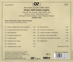 Produktbild: York/Taylor/Lyon/Harvey/Halls/G&auml;chinger: Marienvesper
