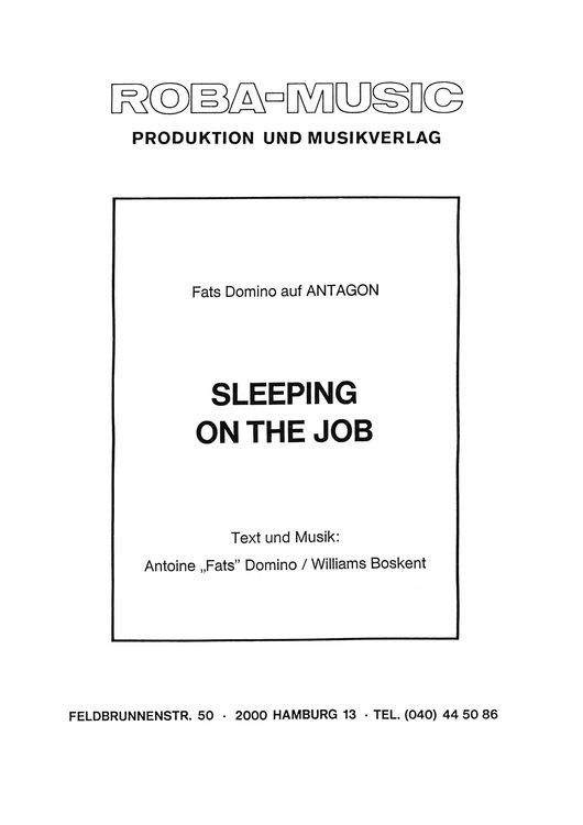 Produktbild: Sleeping on the Job
