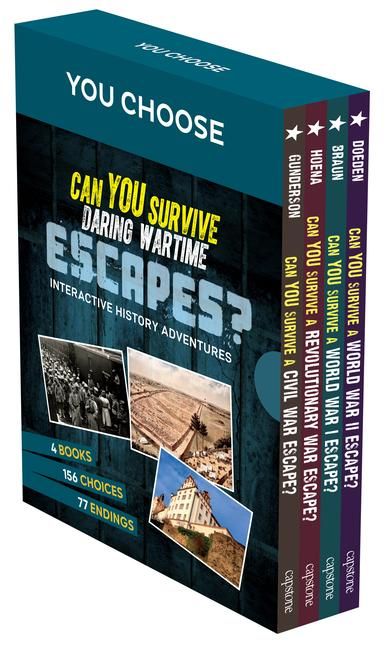 Produktbild: You Choose: Can You Survive Daring Wartime Escapes? 4-Book Boxed Set
