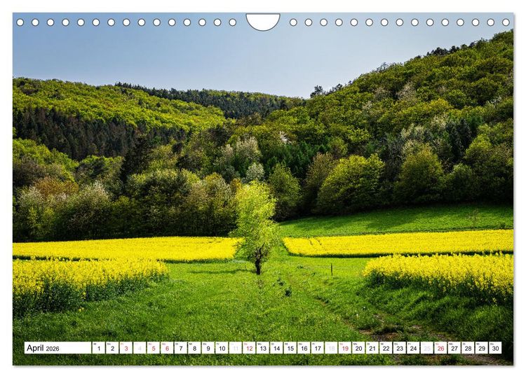 Produktbild: Traumlandschaften S&uuml;dwest-Deutschlands (Wandkalender 2026 DIN A4 quer), CALVENDO Monatskalender