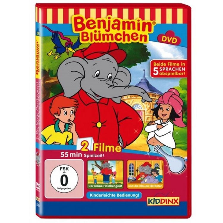 Produktbild: Benjamin Bl&uuml;mchen: Der kleine Flaschengeist / ... und die blauen Elefanten