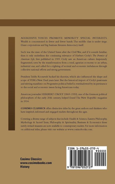 Produktbild: The Promise of American Life