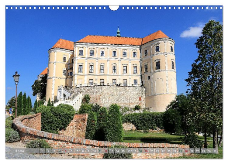 Produktbild: Mikulov in Tschechien (Wandkalender 2026 DIN A3 quer), CALVENDO Monatskalender