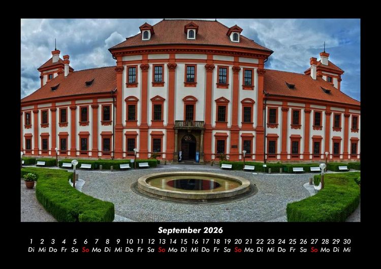 Produktbild: Prag 2026 Fotokalender DIN A3