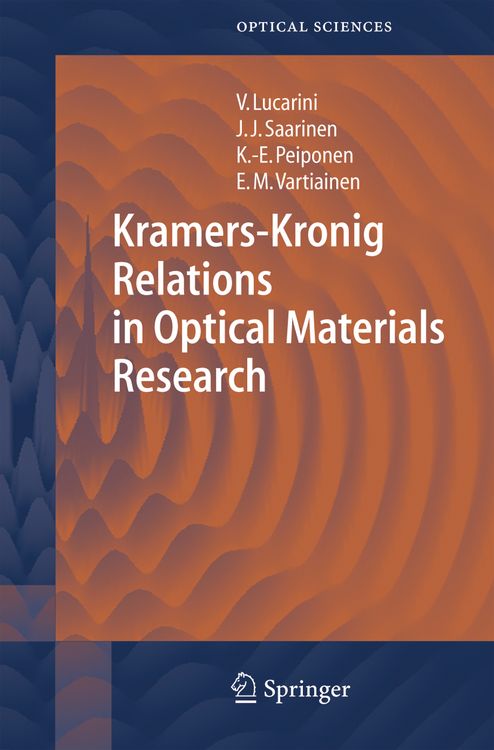 Produktbild: Kramers-Kronig Relations in Optical Materials Research