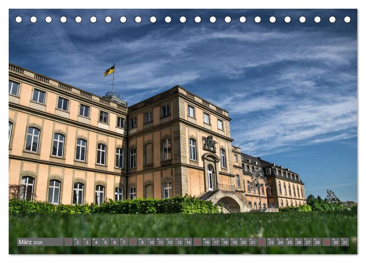 Produktbild: Stuttgart - Bilder einer Stadt 2026 (Tischkalender 2026 DIN A5 quer), CALVENDO Monatskalender