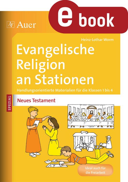 Produktbild: Ev. Religion an Stationen Spezial Neues Testament