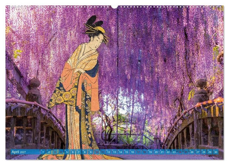 Produktbild: JAPAN Kunst & Tradition (Wandkalender 2027 DIN A2 quer), CALVENDO Monatskalender