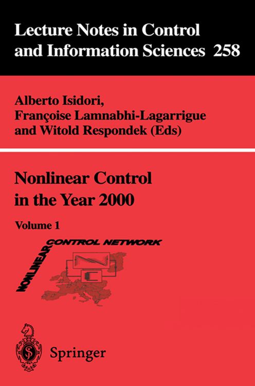 Produktbild: Nonlinear Control in the Year 2000