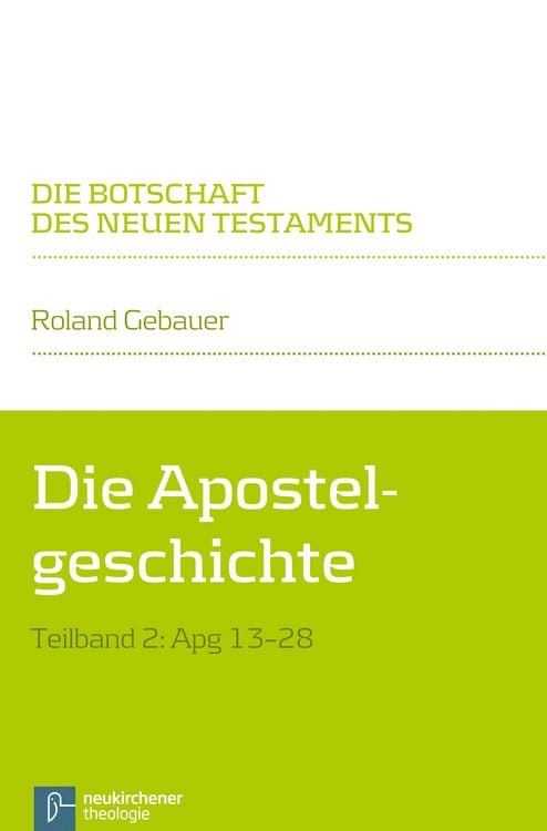 Produktbild: Die Apostelgeschichte