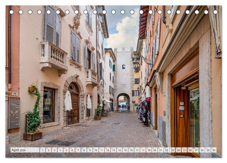 Produktbild: Riva del Garda Impressionen vom Gardasee (Tischkalender 2026 DIN A5 quer), CALVENDO Monatskalender