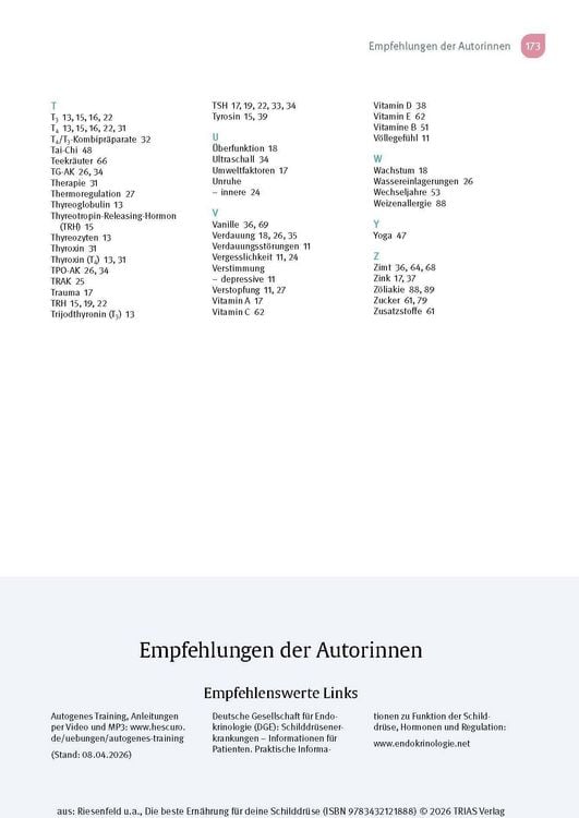 Produktbild: Die beste Ern&auml;hrung f&uuml;r deine Schilddr&uuml;se