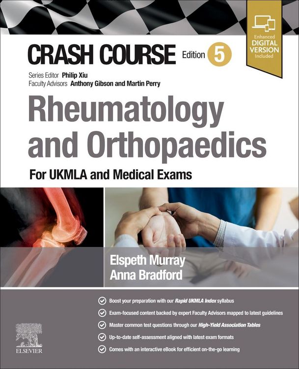 Produktbild: Crash Course Rheumatology and Orthopaedics
