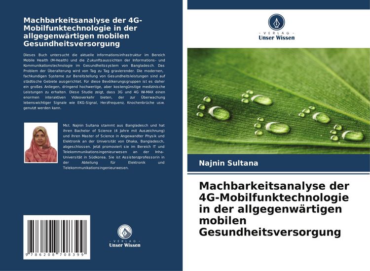 Produktbild: Machbarkeitsanalyse der 4G-Mobilfunktechnologie in der allgegenw&auml;rtigen mobilen Gesundheitsversorgung