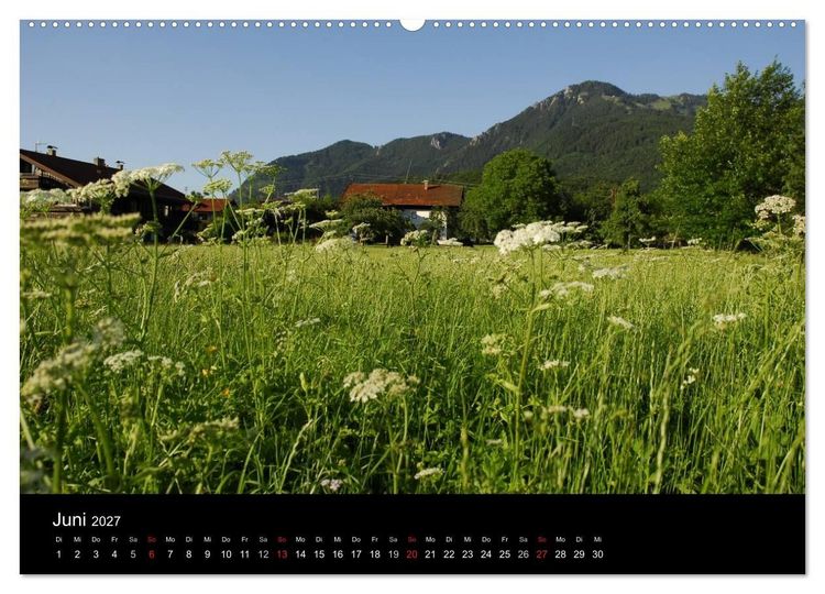 Produktbild: Unterw&ouml;ssen im Chiemgau - Luftkurort und mehr (Wandkalender 2027 DIN A2 quer), CALVENDO Monatskalender