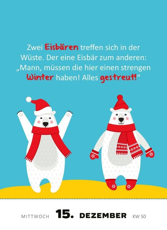Produktbild: Abrei&szlig;kalender 365 lustige Kinderwitze 2027