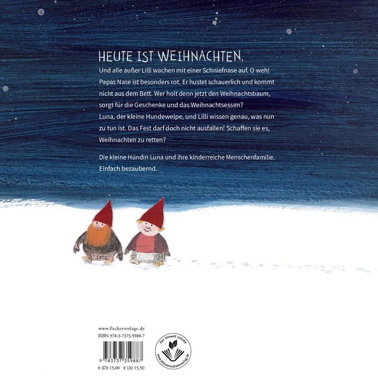 Produktbild: Luna und die allerbeste Schniefnasen-Weihnacht