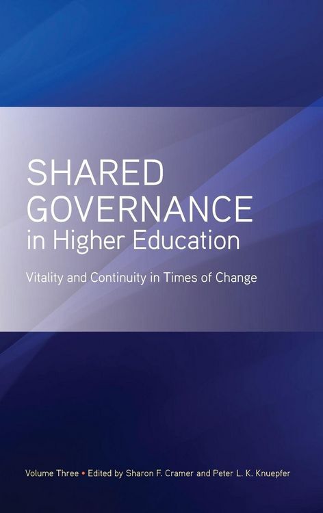 Produktbild: Shared Governance in Higher Education