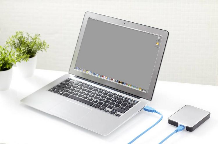 Produktbild: Renkforce USB-Kabel USB 3.2 Gen1 USB-A Stecker, USB-Micro-B 3.0 Stecker 0.30 m Blau vergoldete Steckkontakte RF-4264533